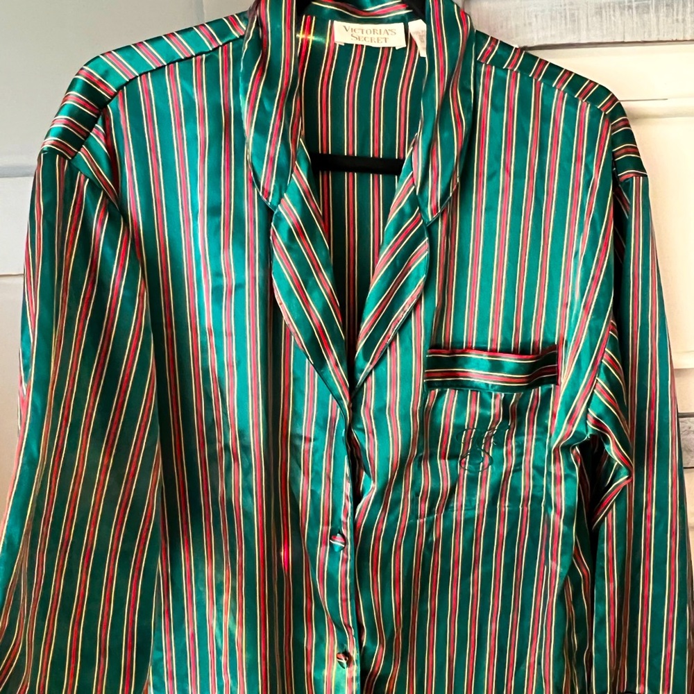 Vintage Victoria Secret Satin Silky Pajama top